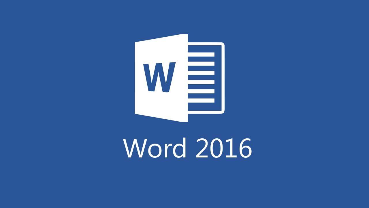 Word 2016 Logo
