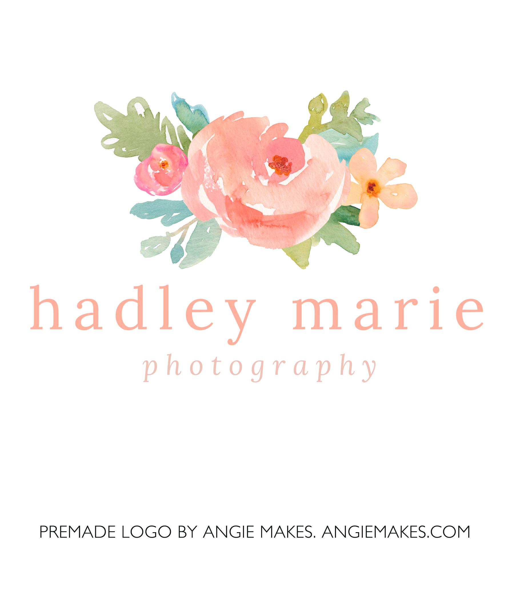 Cute Flowers Logo LogoDix