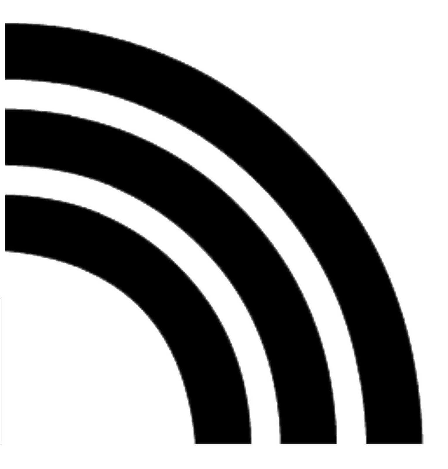 Black and White Lines Logo