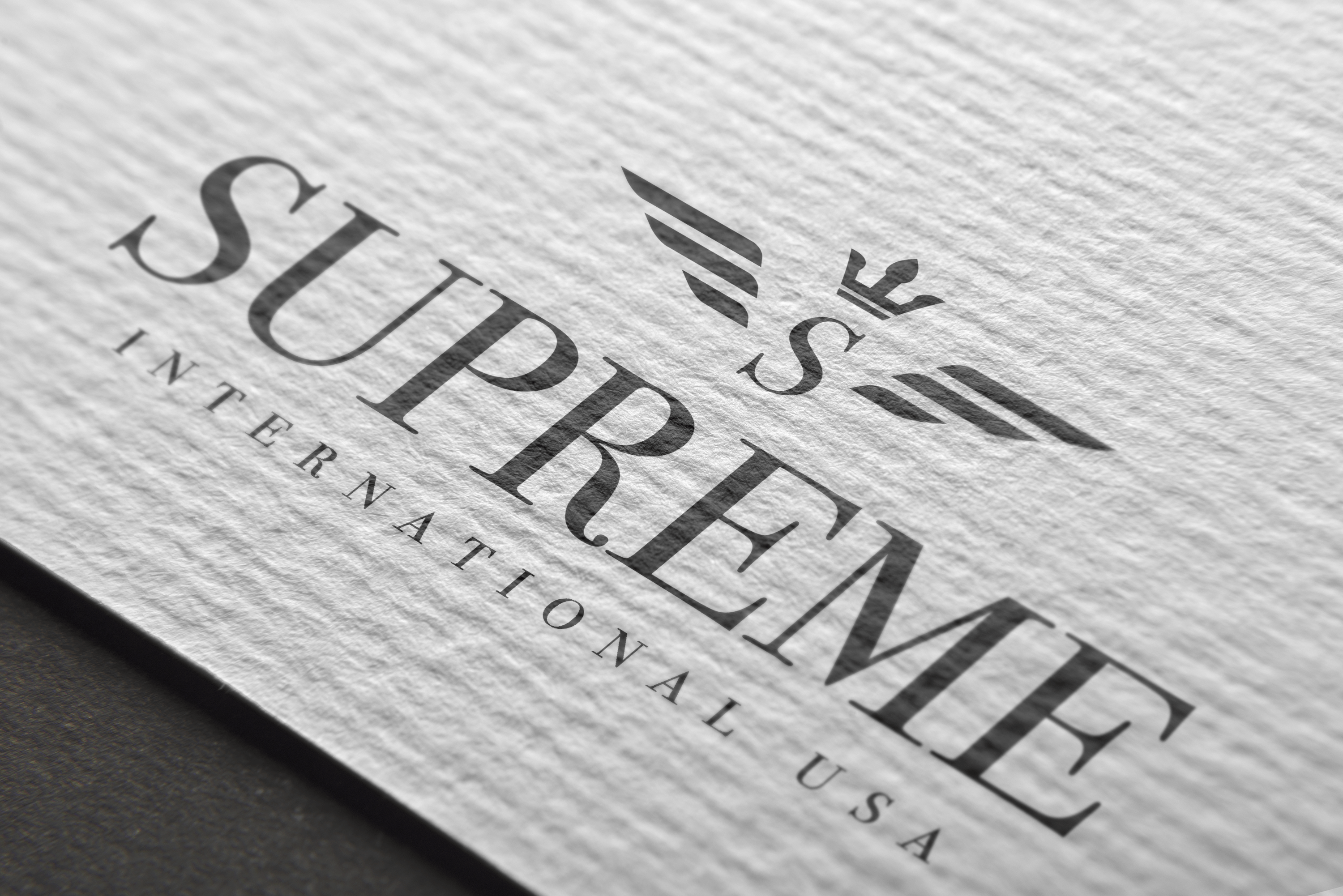 Supreme International Logo LogoDix