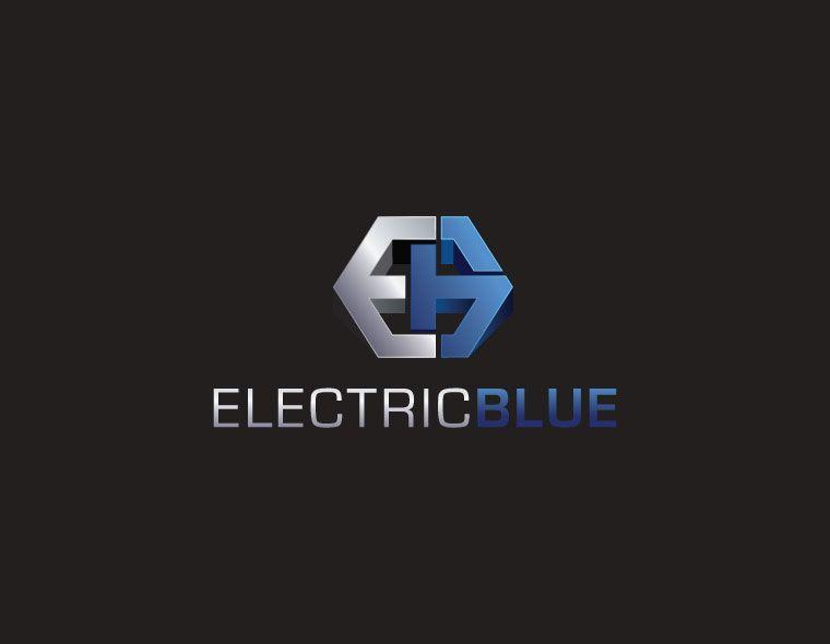 Blue Electronic Logo LogoDix