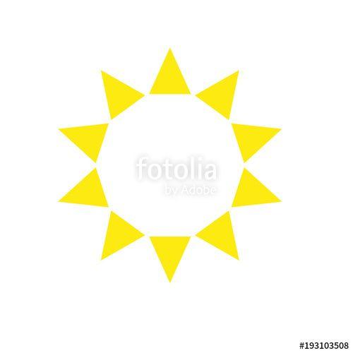 Yellow Sun Logo LogoDix