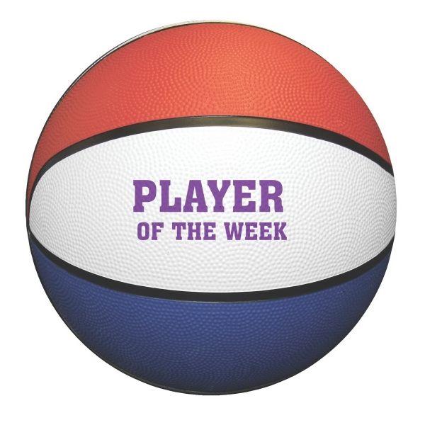 Red White and Blue Basketball Logo LogoDix