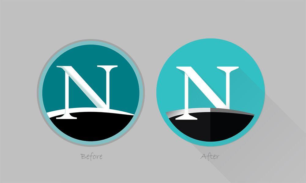 Netscape Logo LogoDix