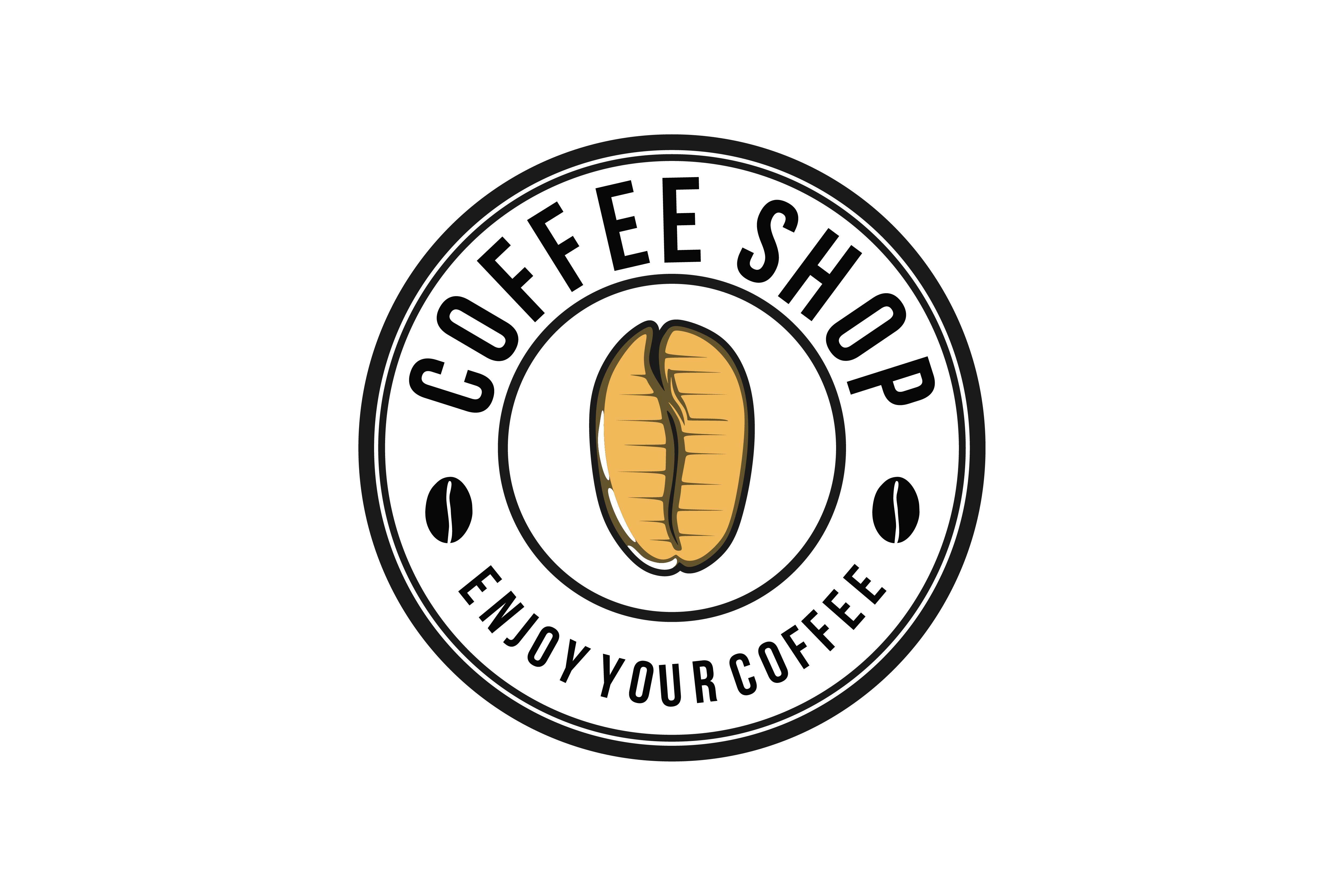 Coffee Bean Logo LogoDix