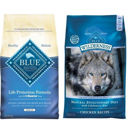 Blue Dog Food Logo