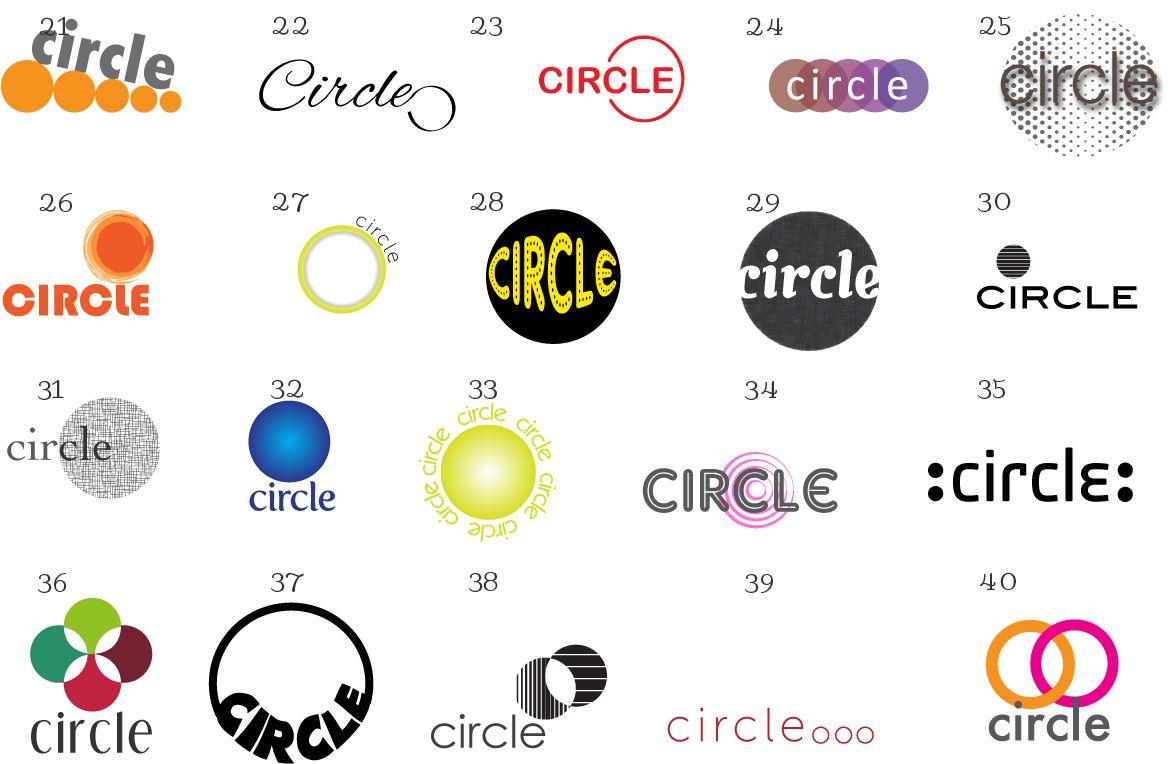 Three Circle Logo LogoDix