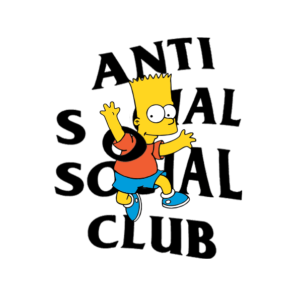 Anti Social Social Club Transparent Logo LogoDix