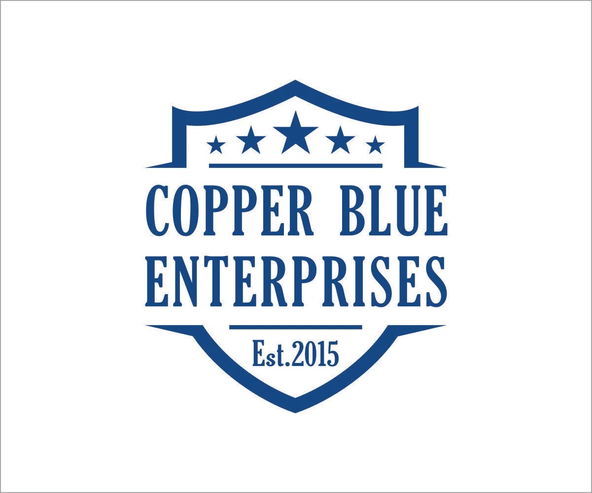 Blue and Copper Logo