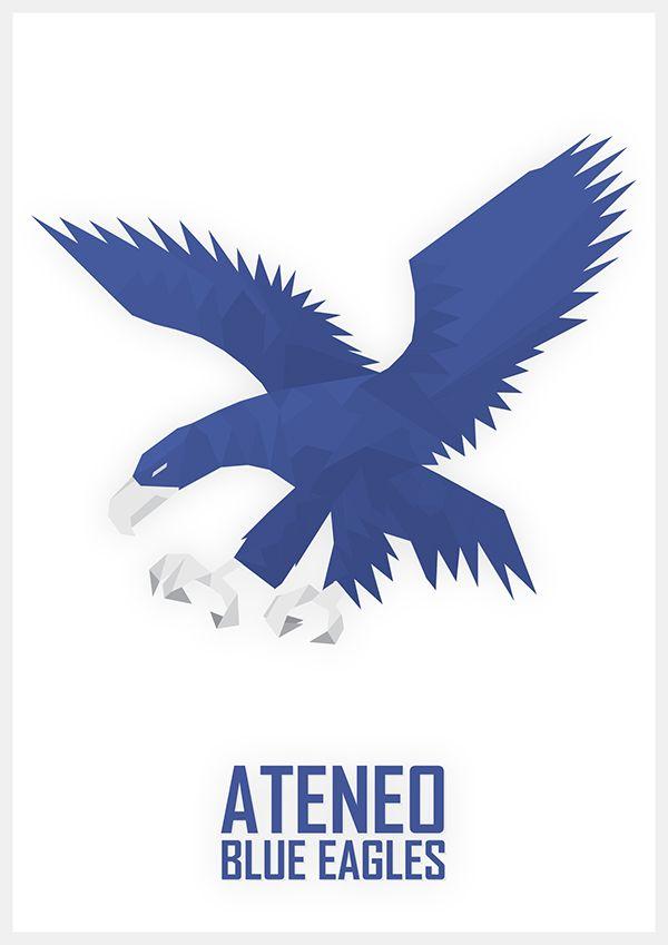 Ateneo Blue Eagles Logo LogoDix