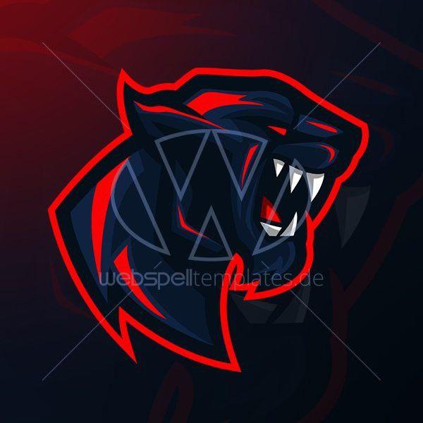 Red Gaming Logo LogoDix
