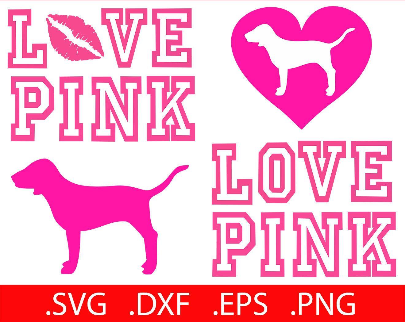 vs Pink Dog Logo LogoDix