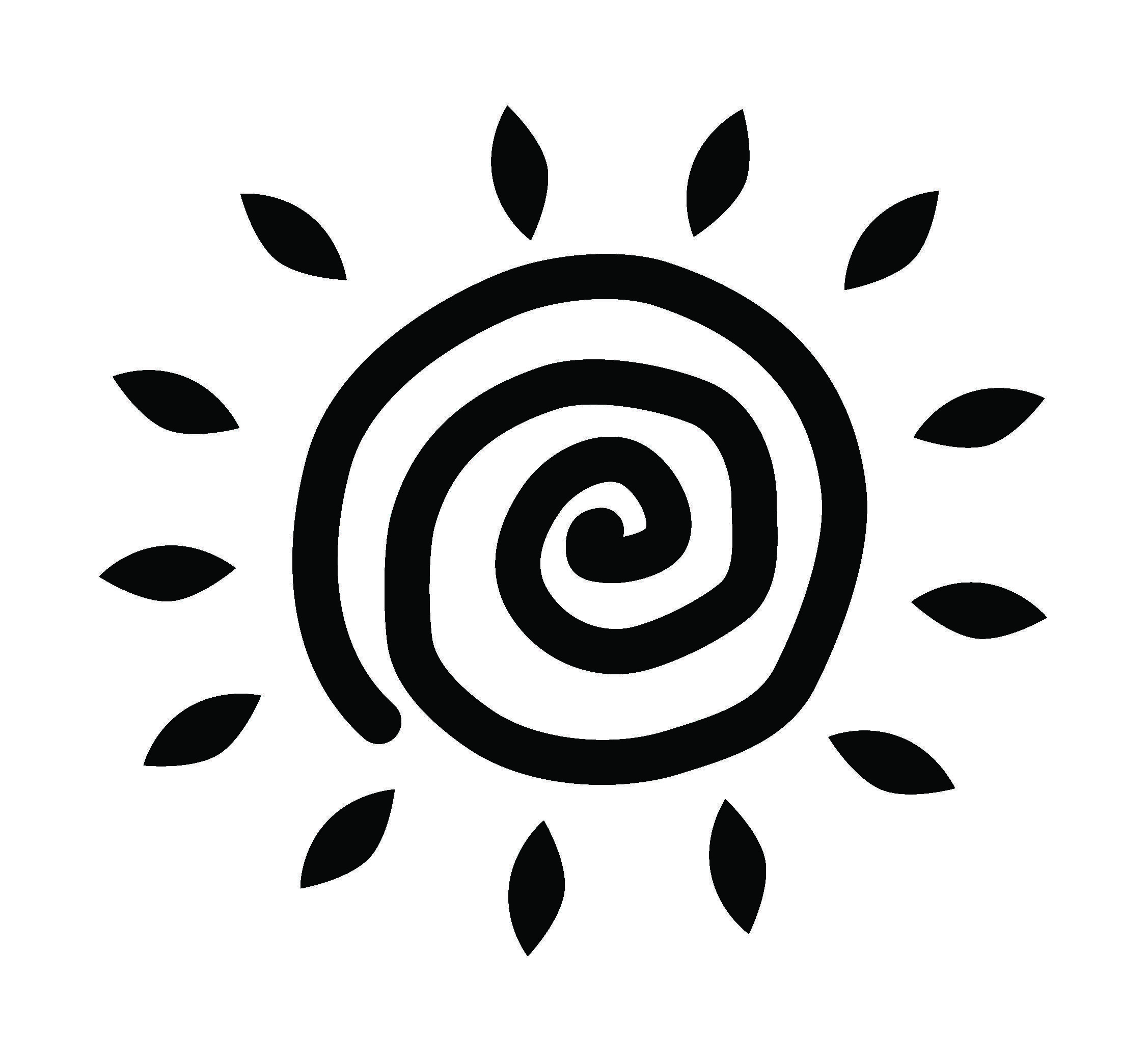 Black Sun Logo LogoDix
