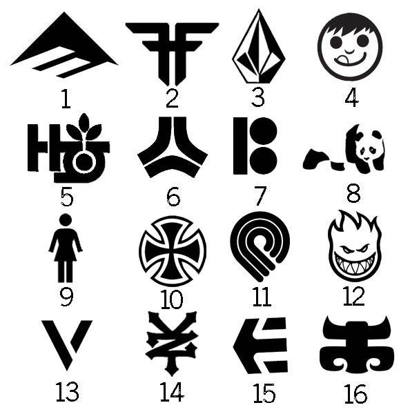 Skateboard Brands Logos