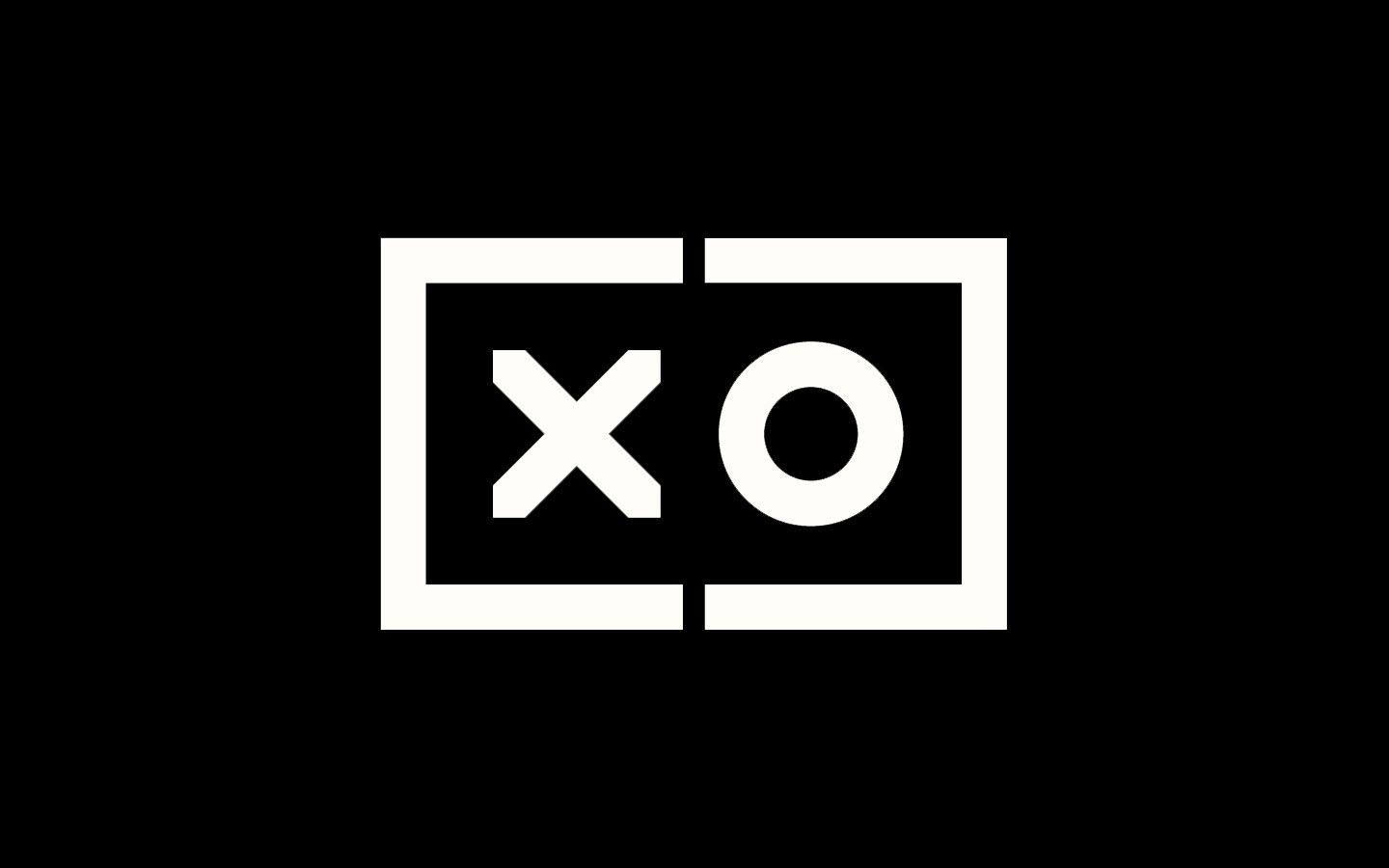 Xo Records Black and White Logo LogoDix