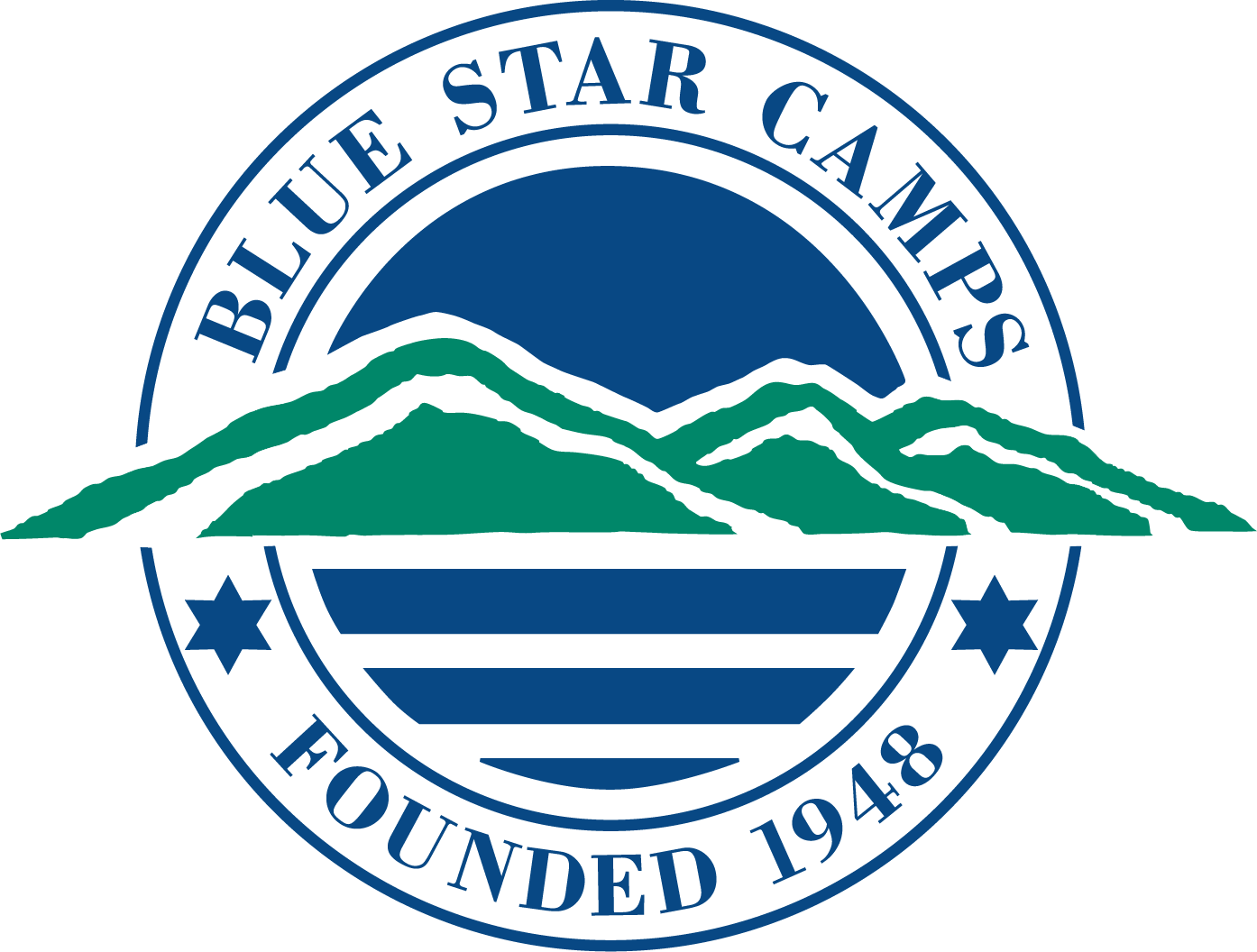 Star Blue Logo LogoDix