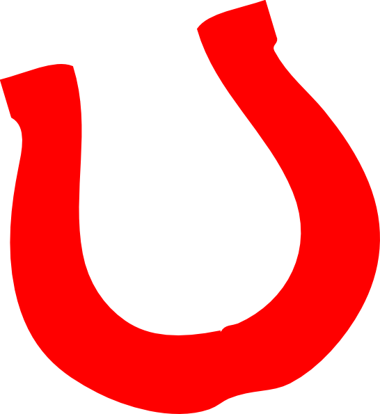 Red Horseshoe Logo LogoDix