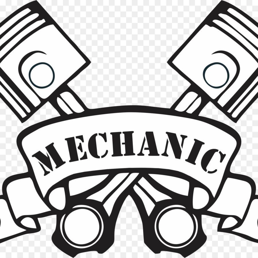 Mechanic Piston Logo LogoDix