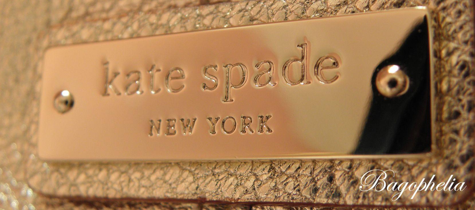Gold Kate Spade Logo