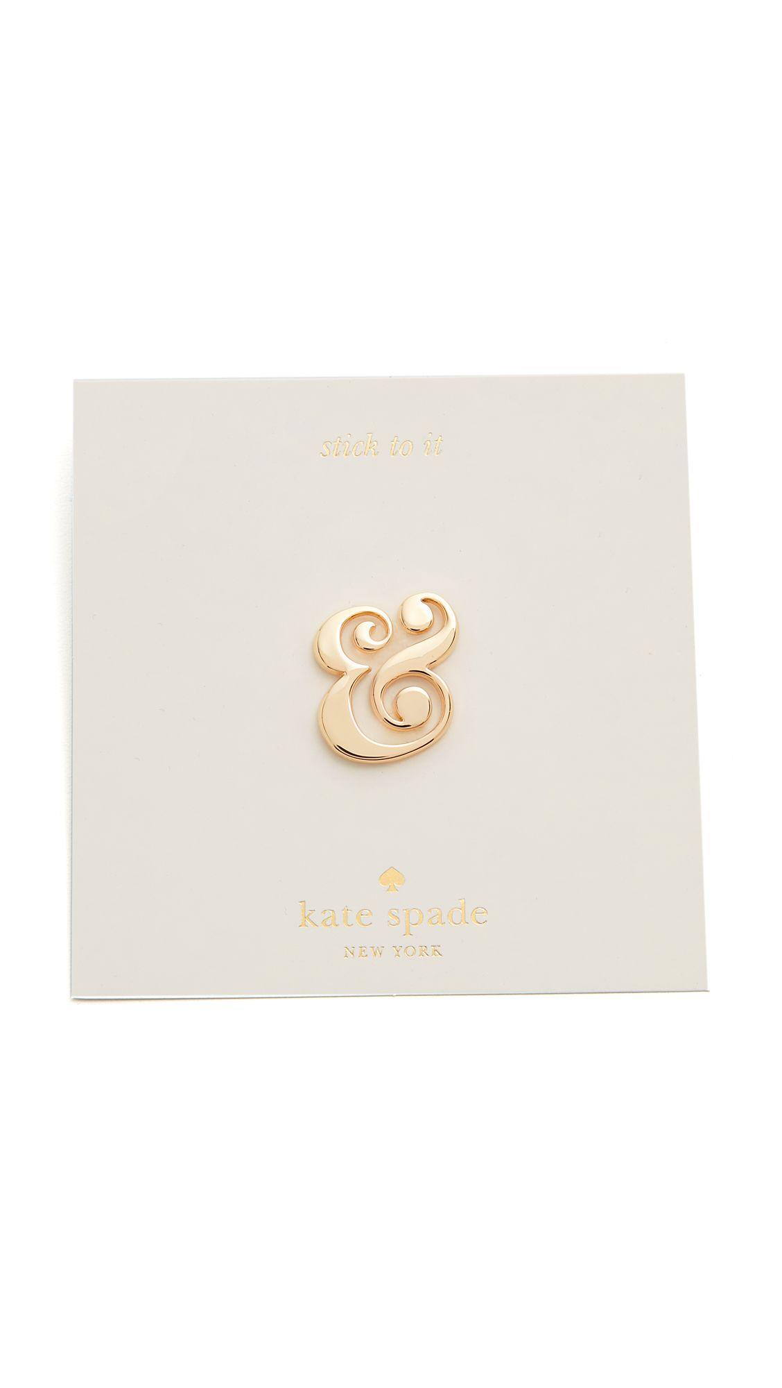 Gold Kate Spade Logo