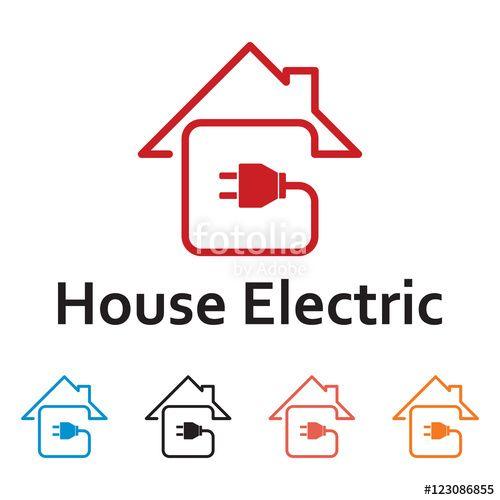 Electric House Logo LogoDix