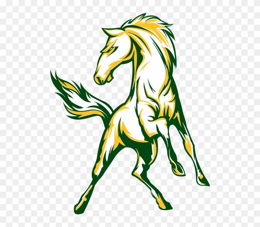 Mustang Horse School Logo LogoDix