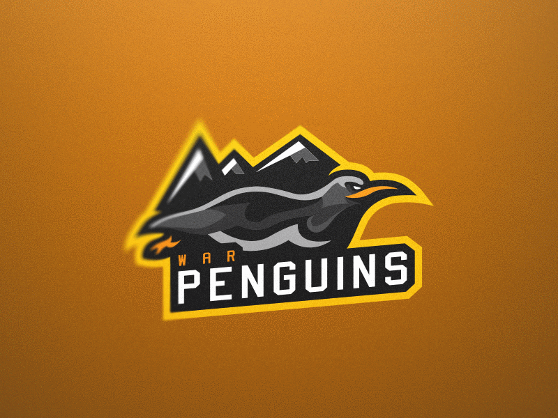 Penguin Sports Logo LogoDix