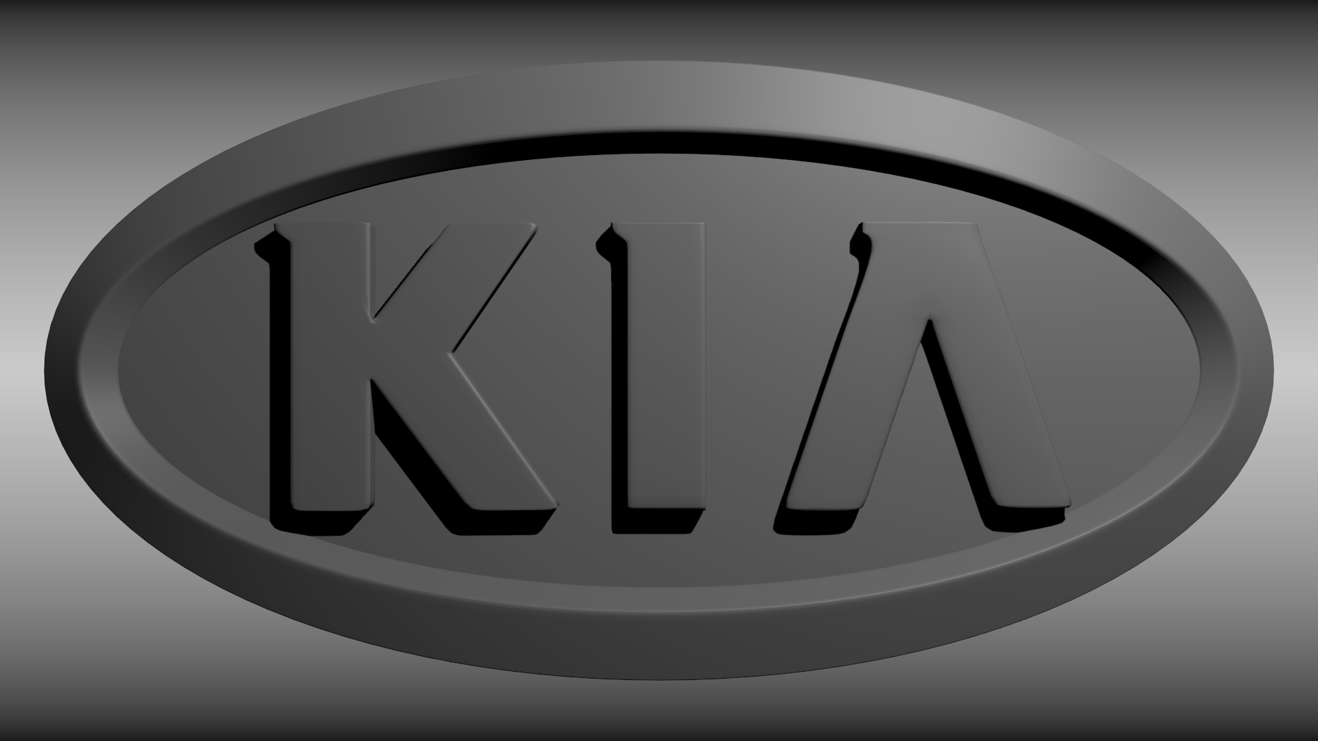 Black Kia Logo LogoDix
