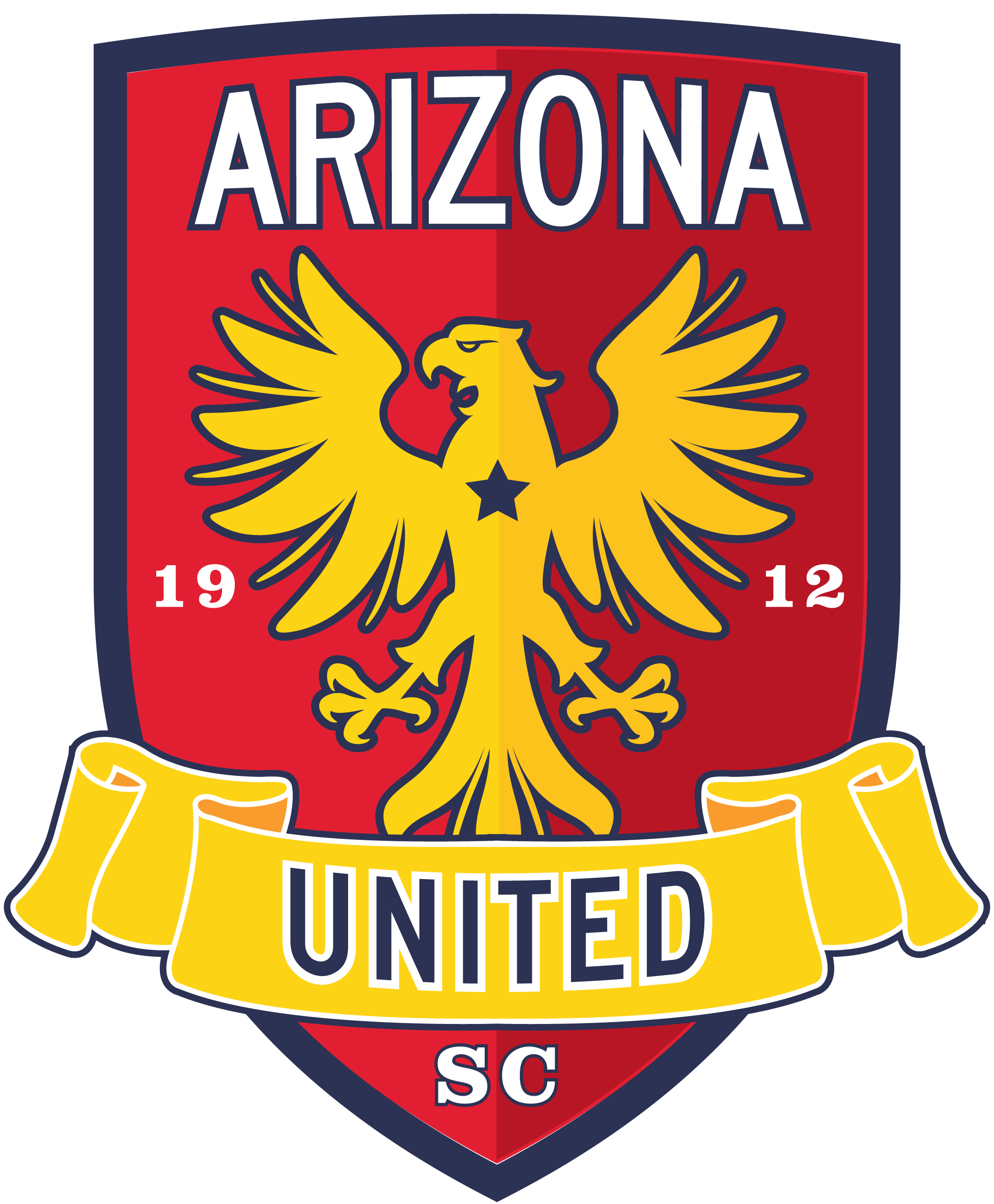 Red and Yellow Soccer Logo LogoDix