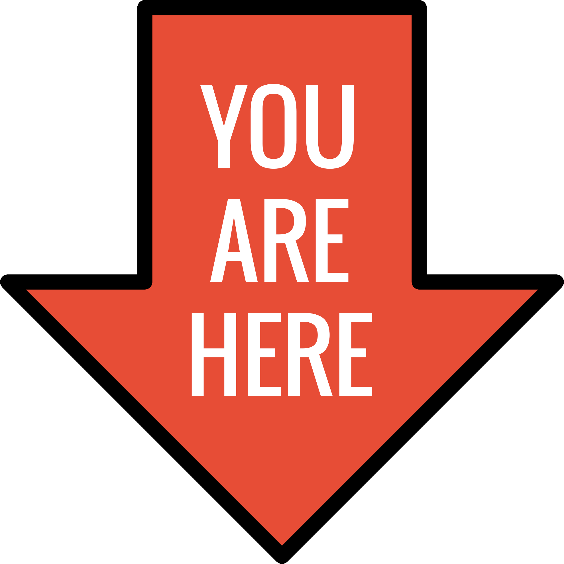 You Are Here Logo LogoDix