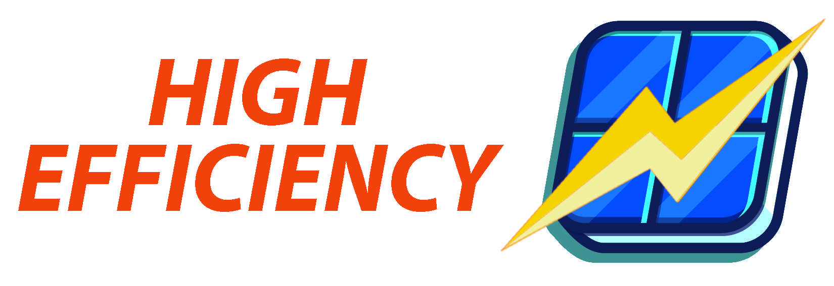 High Efficiency Logo LogoDix