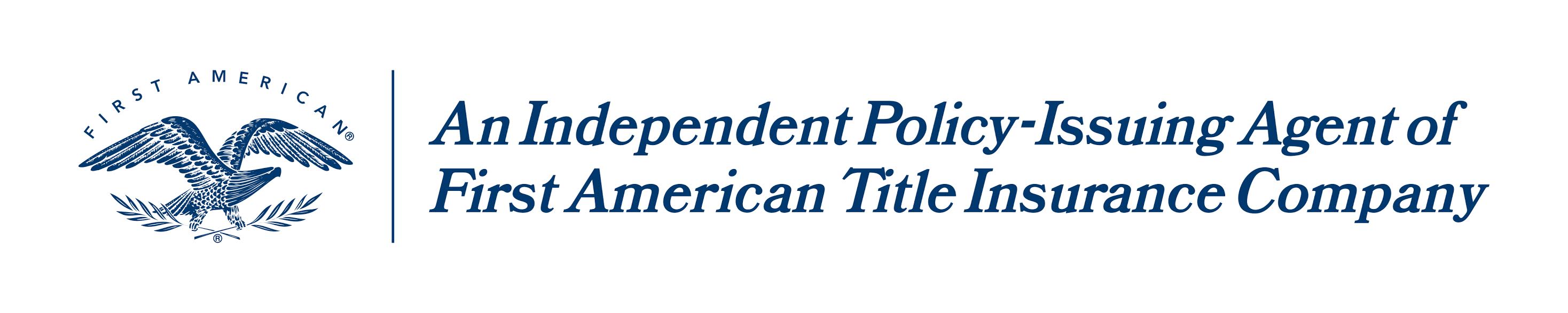 First American Title Logo LogoDix