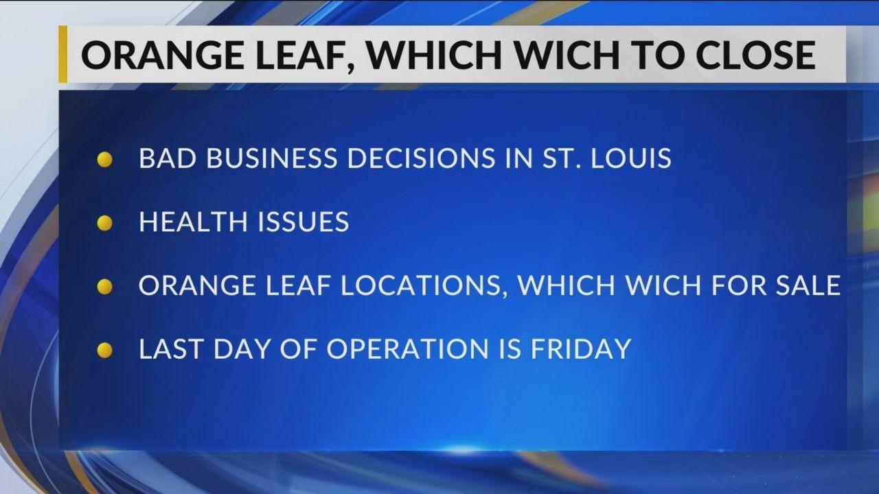 Orange Leaf Evansville Logo