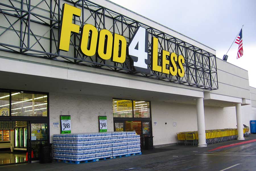 Food 4 Less Logo LogoDix