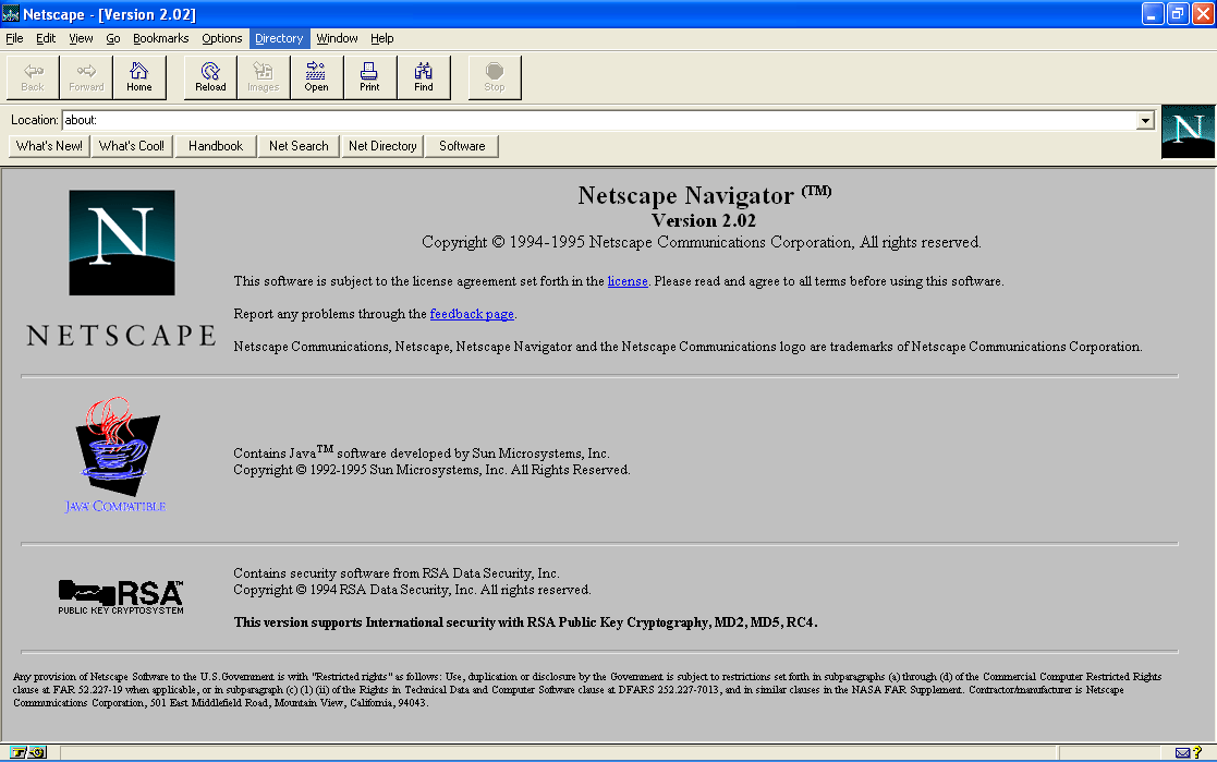 Original Netscape Logo LogoDix