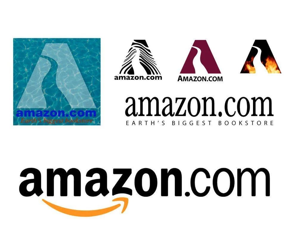 Evolution of the Amazon Logo LogoDix