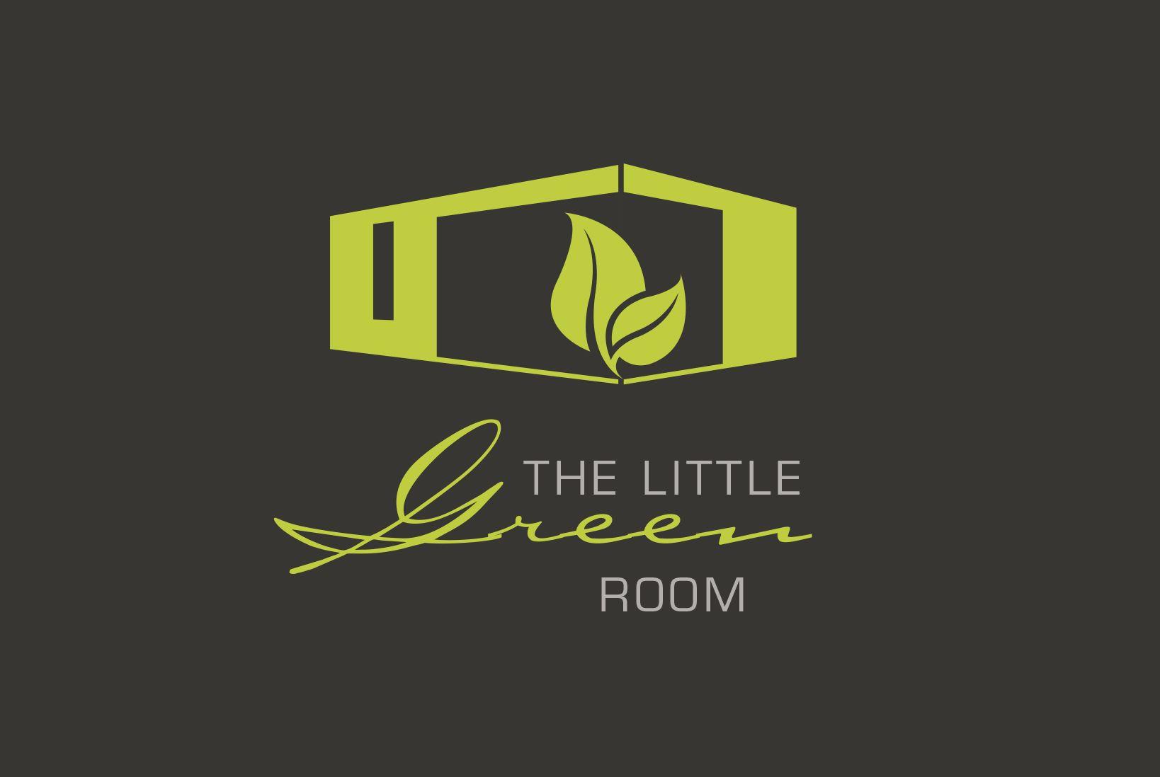 Gray and Green Logo