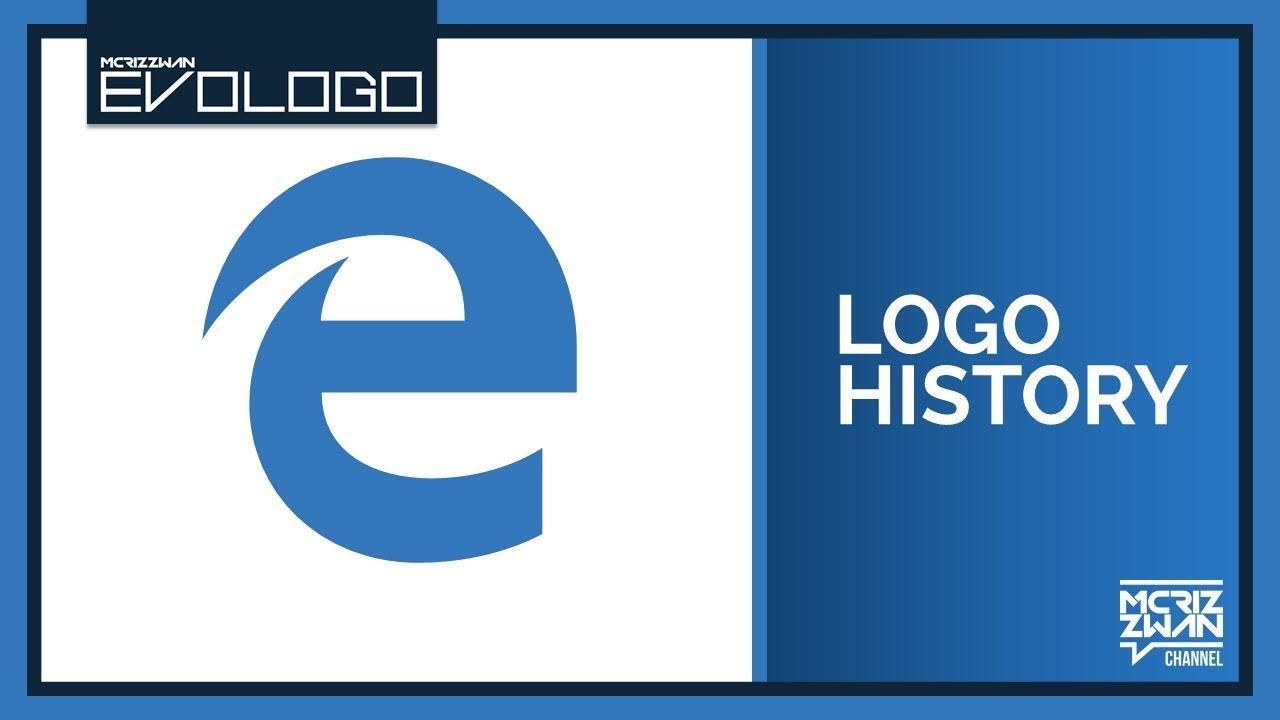 Evolution of microsoft edge logo aslhalo