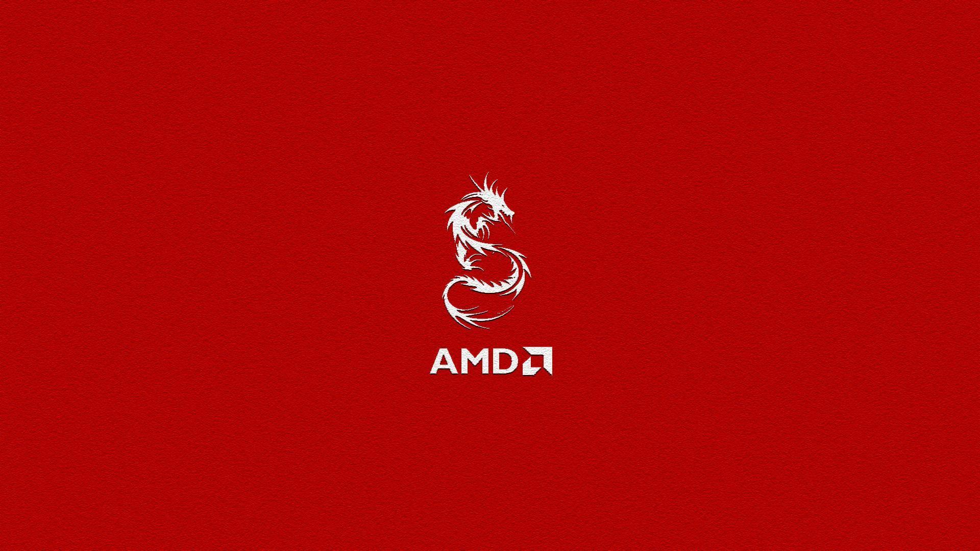 AMD Red Logo LogoDix