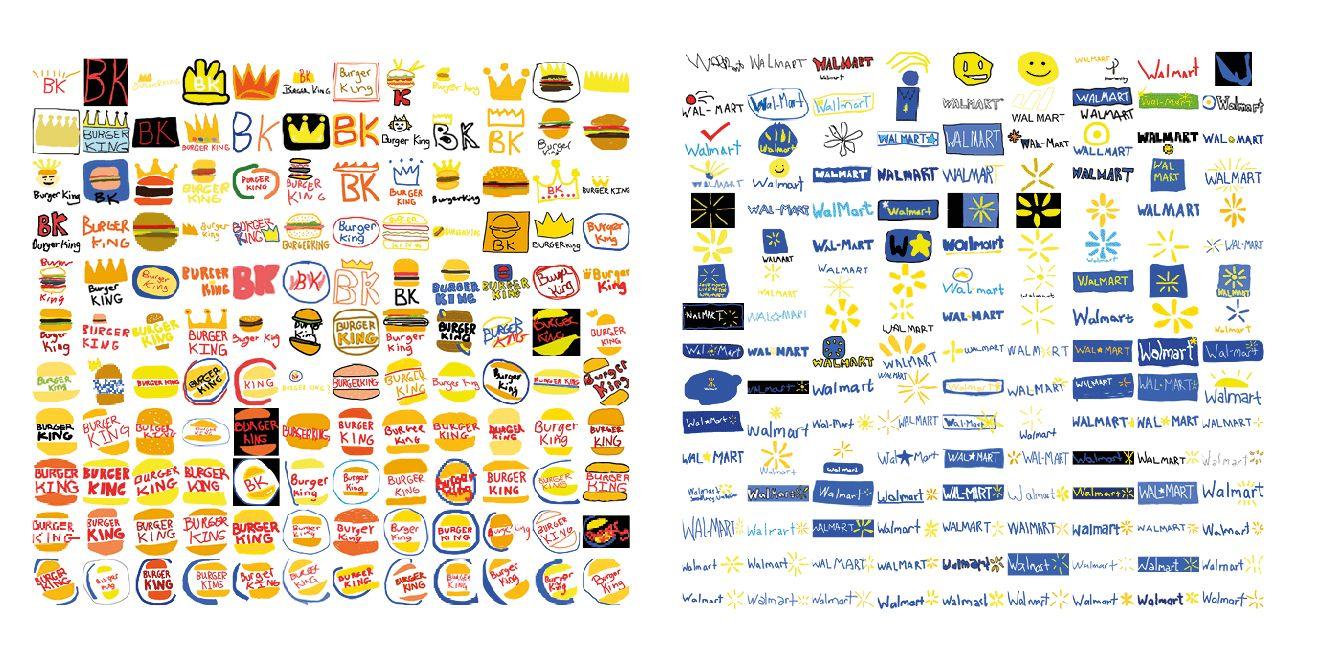 Blue and Yellow Brand Logo LogoDix