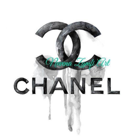 Chanel Drip Logo Decal Sticker ubicaciondepersonas.cdmx.gob.mx