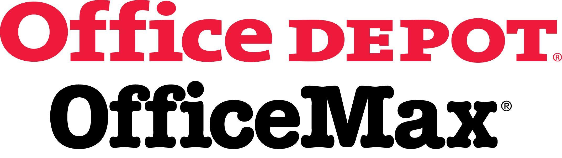 New Office Depot OfficeMax Logo LogoDix