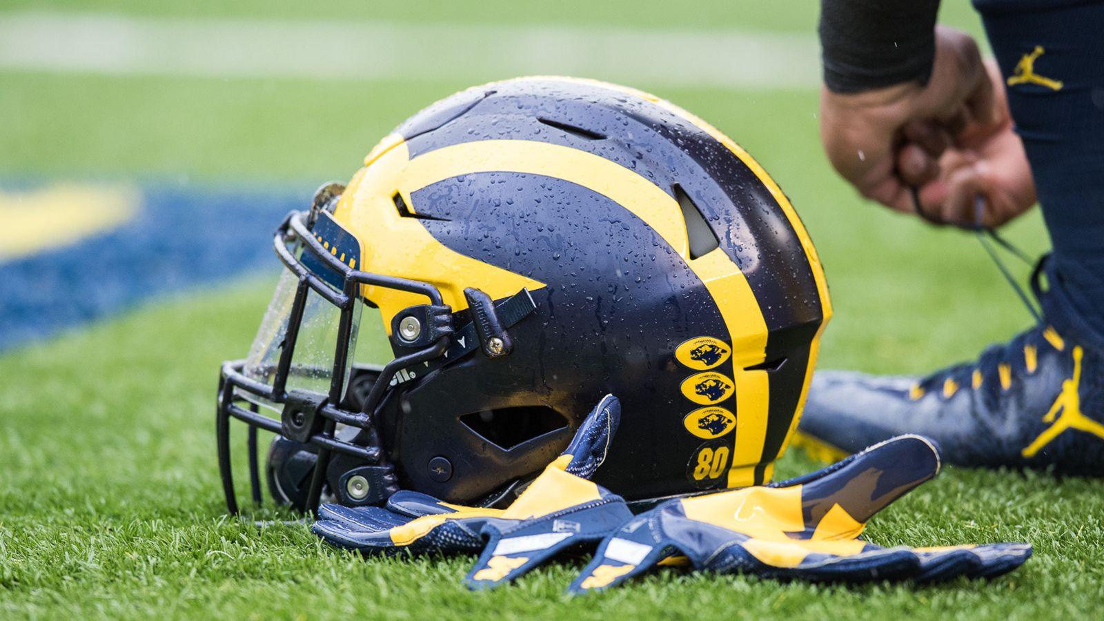 University of Michigan Helmet Logo