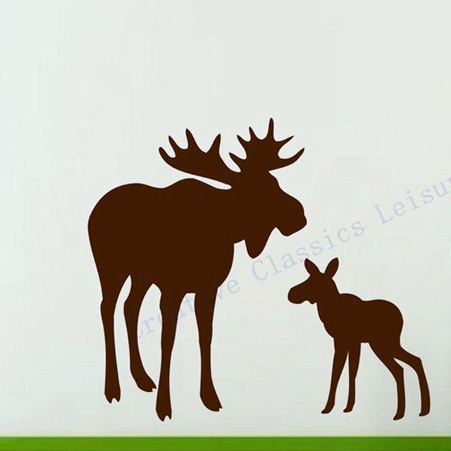 Cartoon Moose Logo