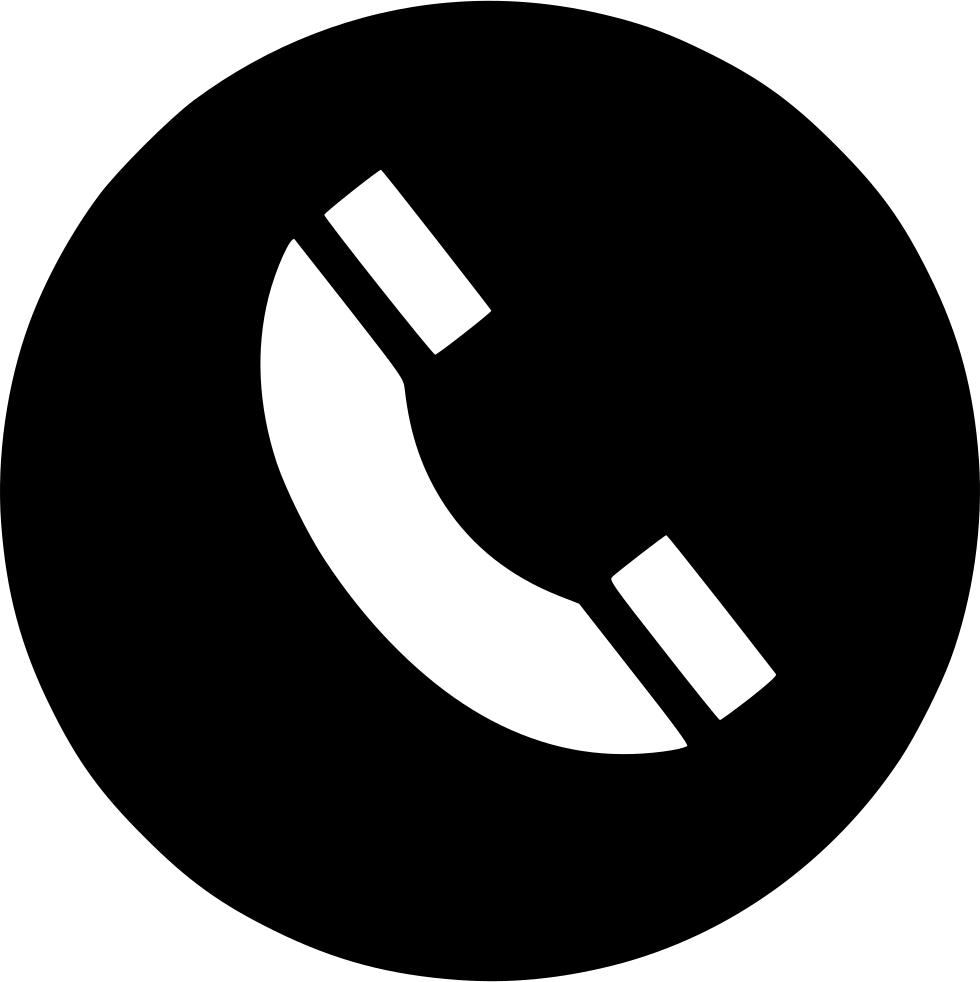 Black and White Phone Logo LogoDix