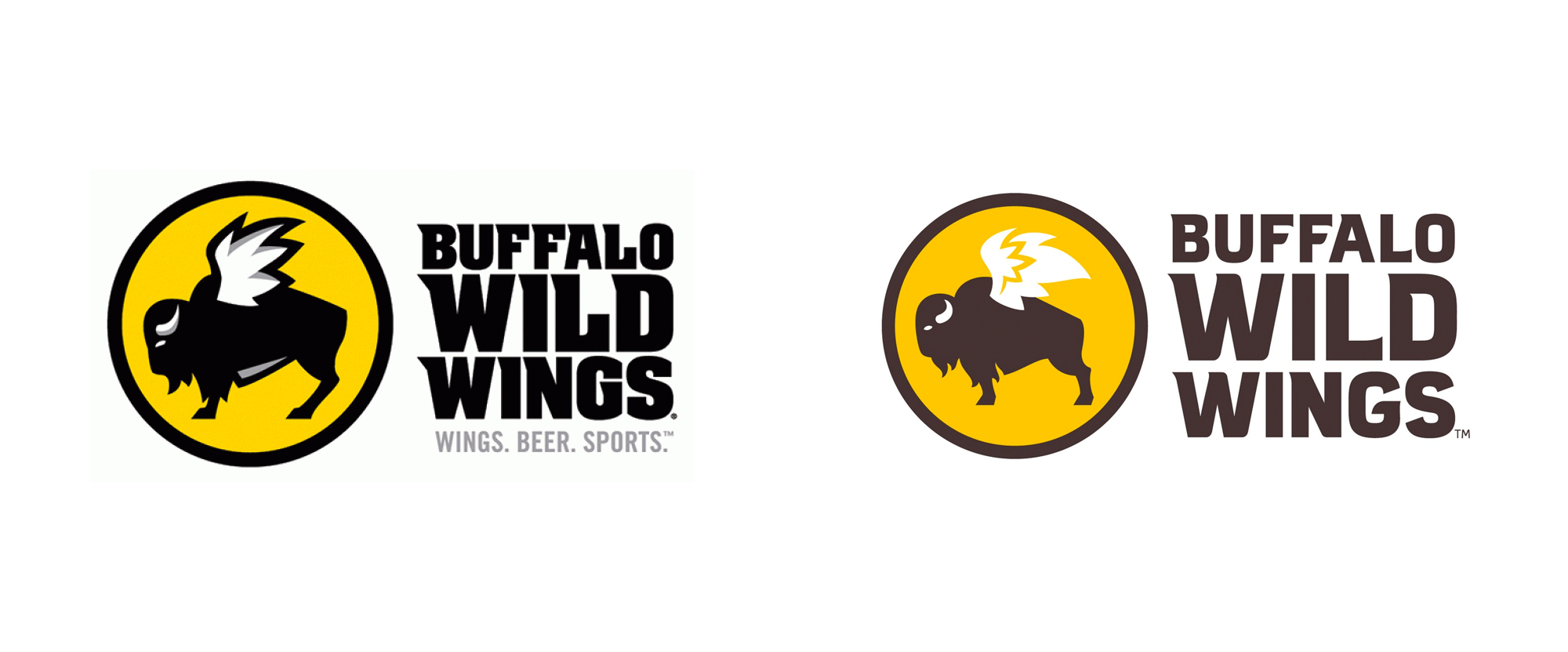 Wings Food Logo