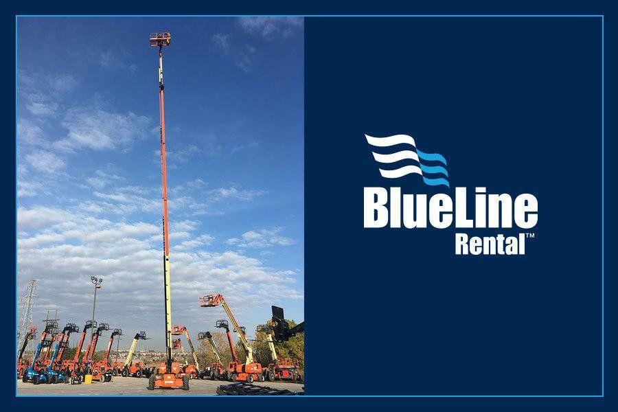 Blue Line Rental Logo LogoDix