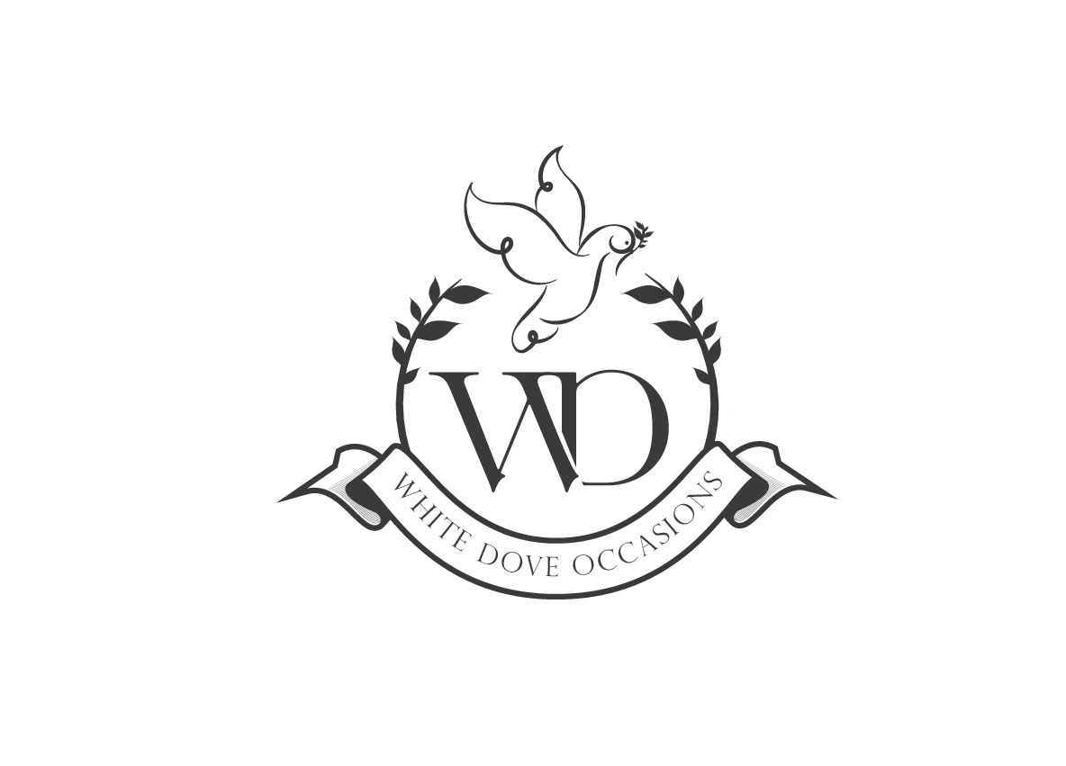 White Dove Logo LogoDix