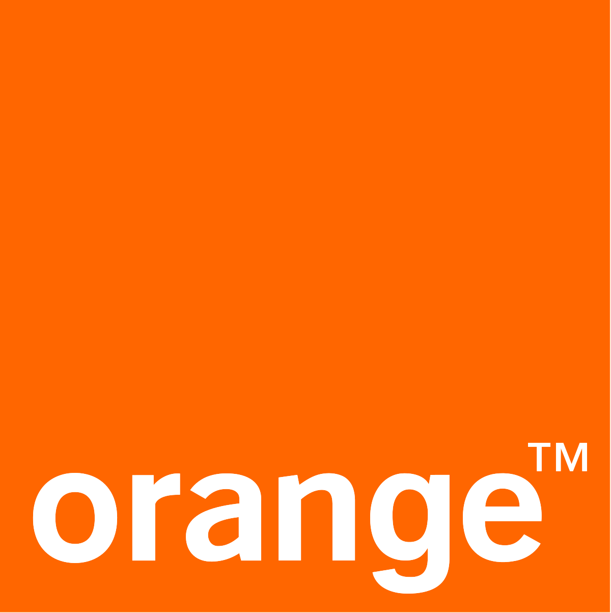 Orange Phone Logo LogoDix