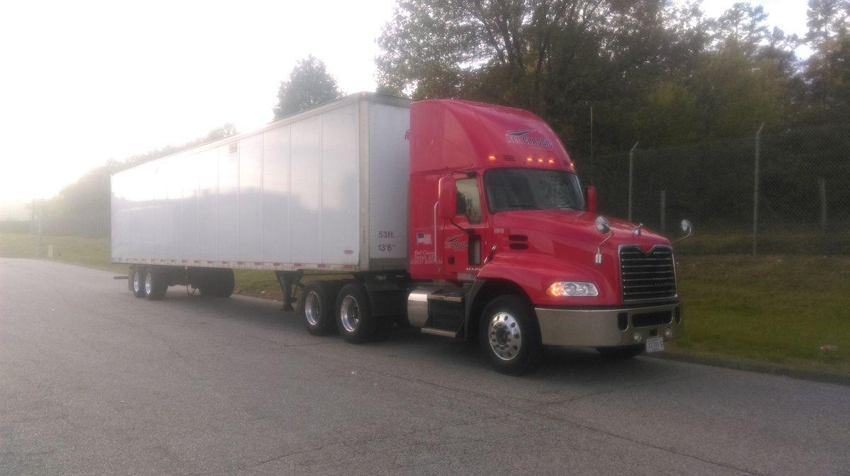 Red Classic Transportation Logo LogoDix